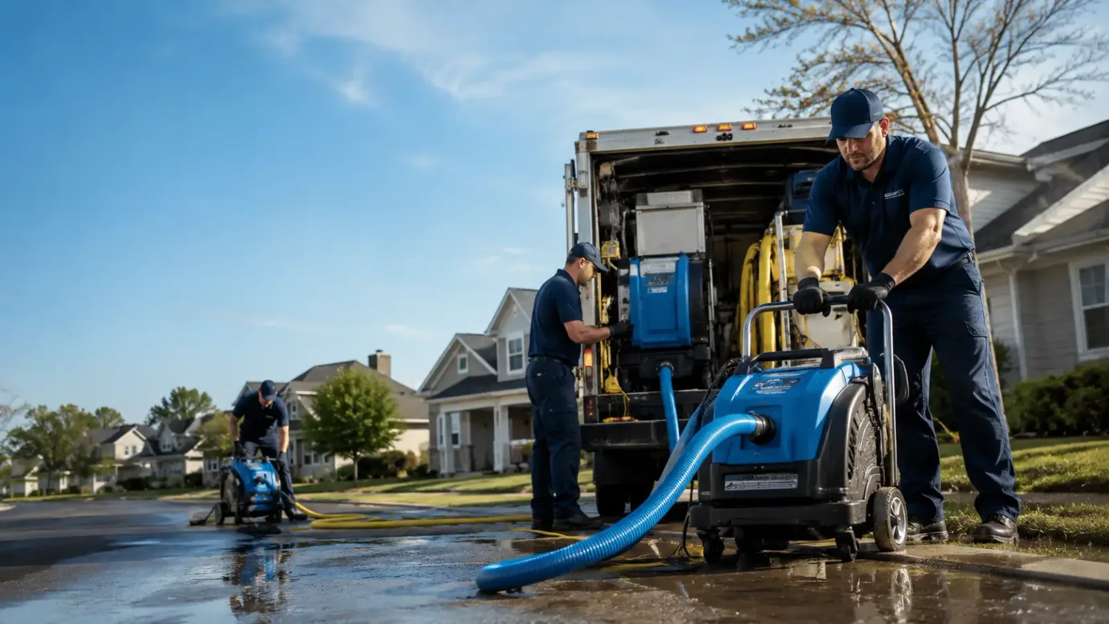 Flood Damage Cleanup in Falmouth, MI